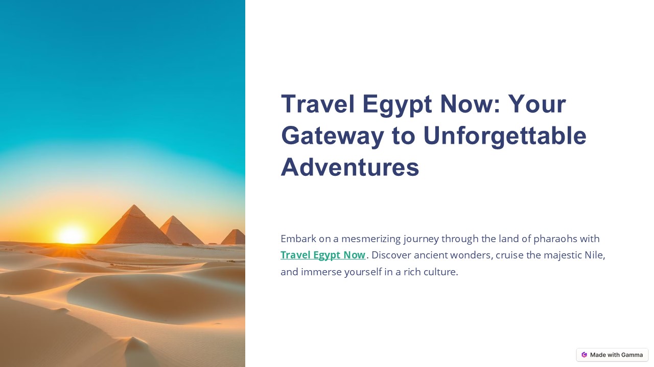 Discover Egypt: Trips to Cairo, Luxor, and Aswan