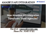 AMADEUS API INTEGRATION