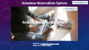 Amadeus Reservation System