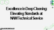 Deep Cleaning Services in Dubai