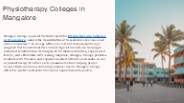 Top BPT Colleges in Mangalore