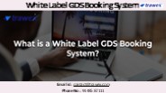White Label GDS Booking System