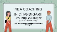 Best NDA Coaching In Chandigarh