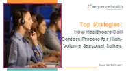 Optimizing Healthcare Call Centres for Seasonal High-Volume Success