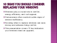 10 Signs You Should Consider Replacing Your Windows