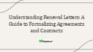 lease renewal letter to landlord