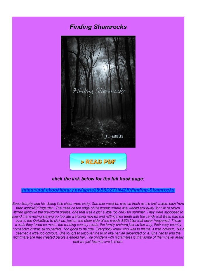 Download Finding Shamrocks