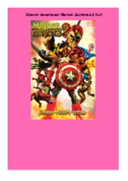Ebook download Marvel Zombies 2 full