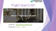 Flight Search API