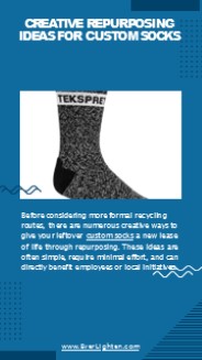 Creative Repurposing Ideas for Custom Socks