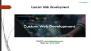 Custom Web Development