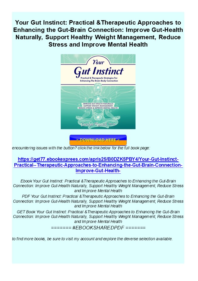 READ Your Gut Instinct: Practical & Therapeutic Approaches to Enh