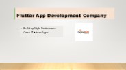 Custom Flutter App Development Company for Your Business