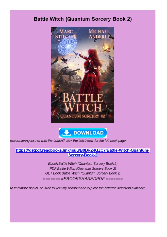 READ Battle Witch (Quantum Sorcery Book 2)