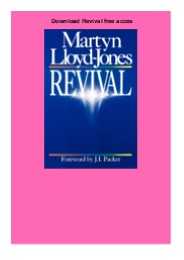 Download Revival free acces