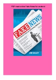 PDF read online Fake News for android