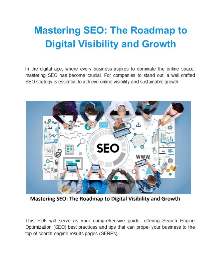 Mastering SEO: The Roadmap to Digital Visibility and Growth
