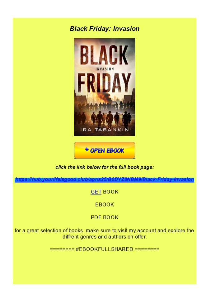 read_ Black Friday: Invasion
