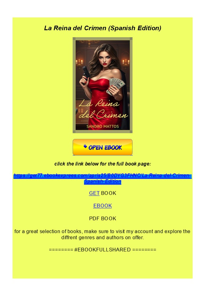 Download La Reina del Crimen (Spanish Edition)