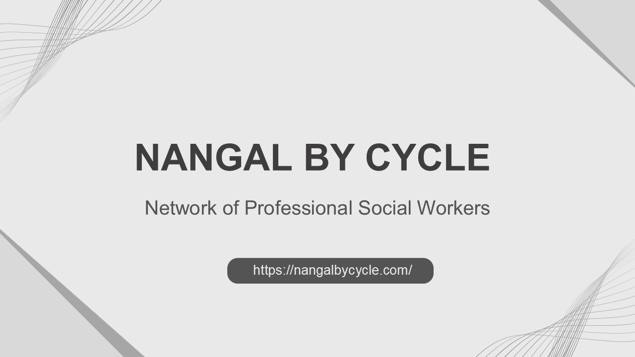 Best Association of Social Workers- Nangal By Cycle