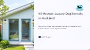 Luxury Dog Kennels Auckland