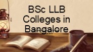 BSc LLB Colleges in Bangalore