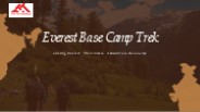 Everest Base Camp Trek