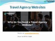 Travel Agency Websites
