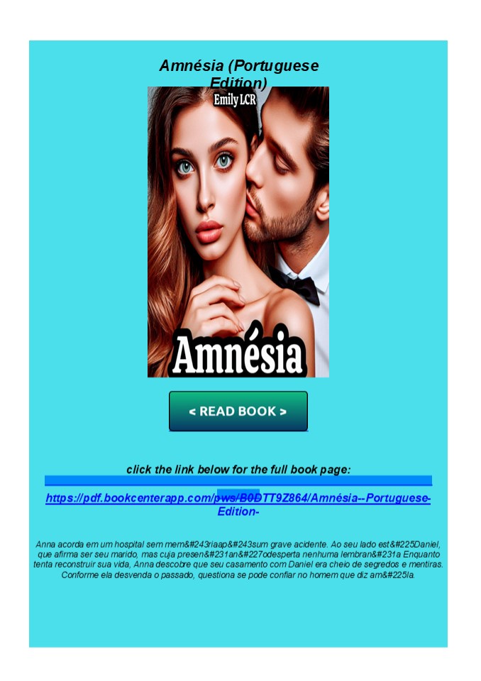 PDF Amnésia (Portuguese Edition)