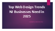 Top Web Design Trends NJ Businesses Need in 2025