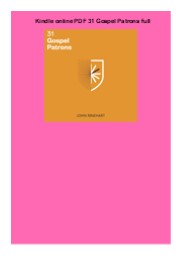 Kindle online PDF 31 Gospel Patrons full
