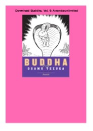 Download Buddha, Vol. 6: Ananda unlimited