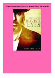 Ebook download Through Jewish Eyes for android