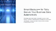 Smart Backup++ for Tally