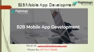 B2B Mobile App Development