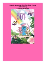 Ebook download The Out Side: Trans & Nonbinary Comics unlimited