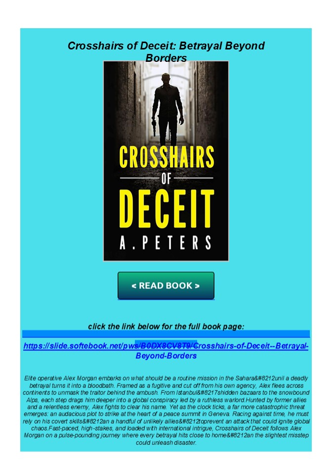 read pdf Crosshairs of Deceit: Betrayal Beyond Borders