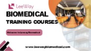Biomedical Training Courses