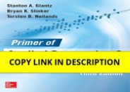 DOWNLOAD Primer of Applied Regression & Analysis of Variance 3E