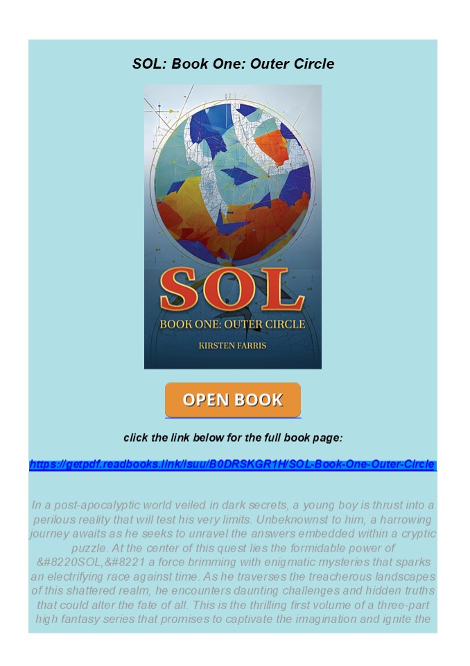 Download SOL: Book One: Outer Circle