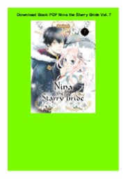 Download Book PDF  Nina the Starry Bride Vol. 7