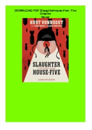 DOWNLOAD PDF  Slaughterhouse-Five: The Graphic Novel
