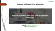 Custom Software Development