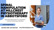 Spinal Manipulation Physiotherapy Abbotsford - Hillcrestphysio