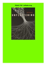 READ PDF  Unflattening