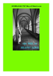 DOWNLOAD PDF  Way of Silent Love