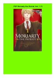 PDF  Moriarty the Patriot, Vol. 1 (1)