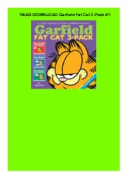 READ DOWNLOAD  Garfield Fat Cat 3-Pack #1