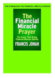 PDF DOWNLOAD  THE FINANCIAL MIRACLE PRAYER