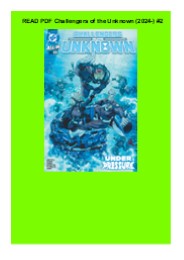 READ PDF  Challengers of the Unknown (2024-) #2